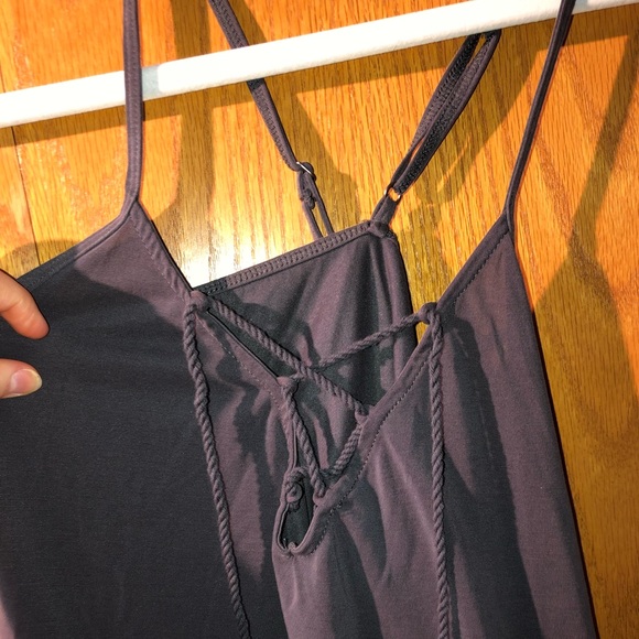 Abercrombie and Fitch Tie Tank Top - Picture 2 of 4